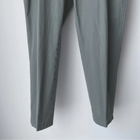Talbots Women’s Green Cotton Spandex Girlfriend Chinos Size 14 - Picture 3 of 9
